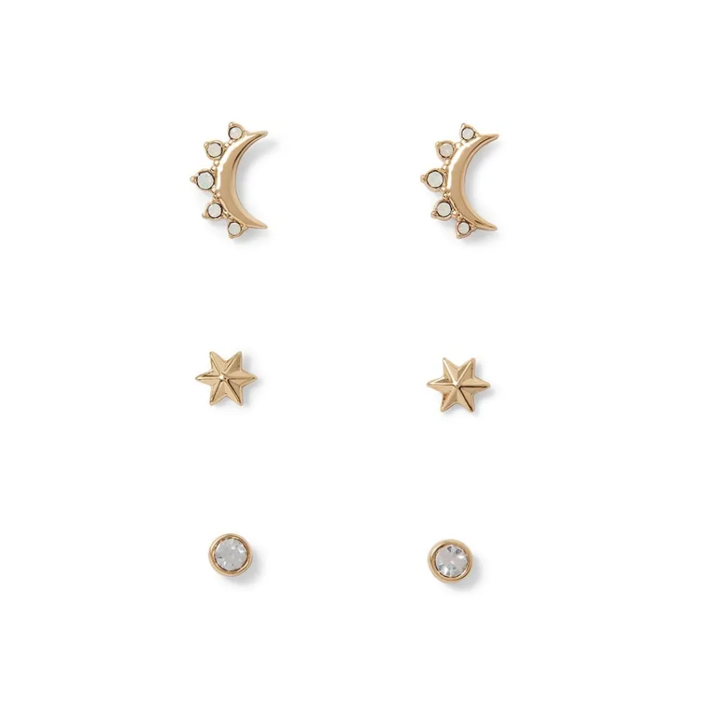 Celestial Symbols Stud Earrings Set*The Met Store Shop