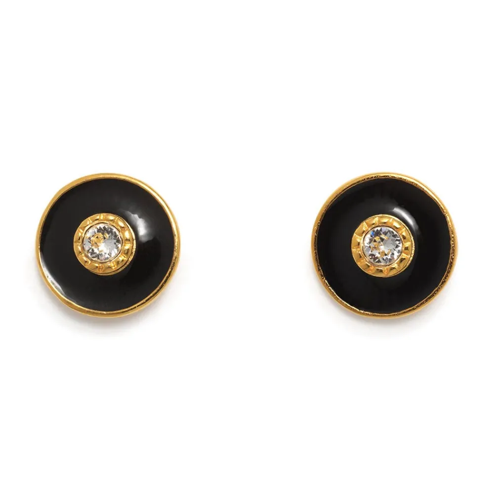 Hand-Enameled Jeweled Earrings*The Met Store Sale
