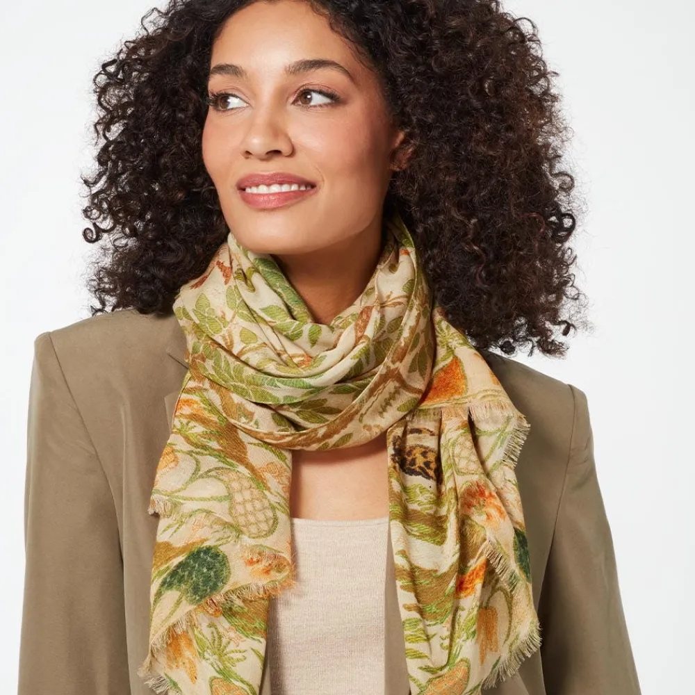 Portuguese Garden Oblong Scarf*The Met Store New