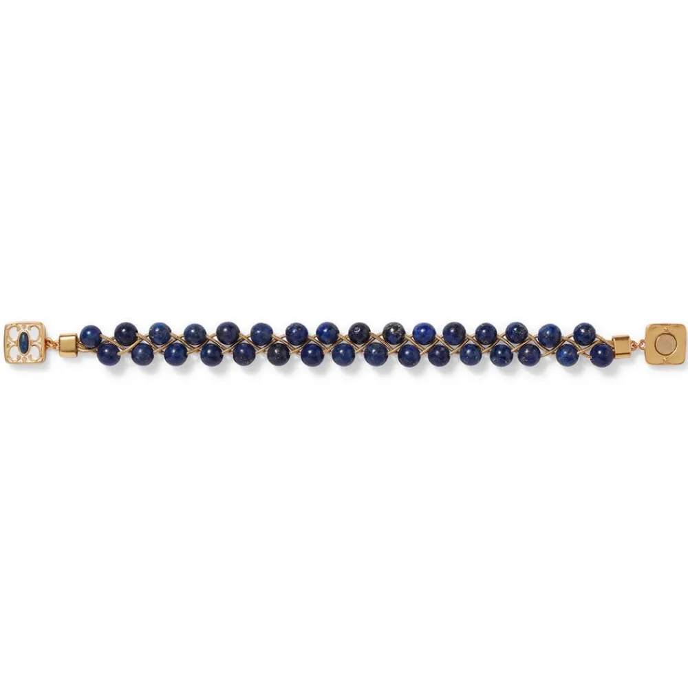 Spanish Baldric Lapis Braided Bracelet*The Met Store Online
