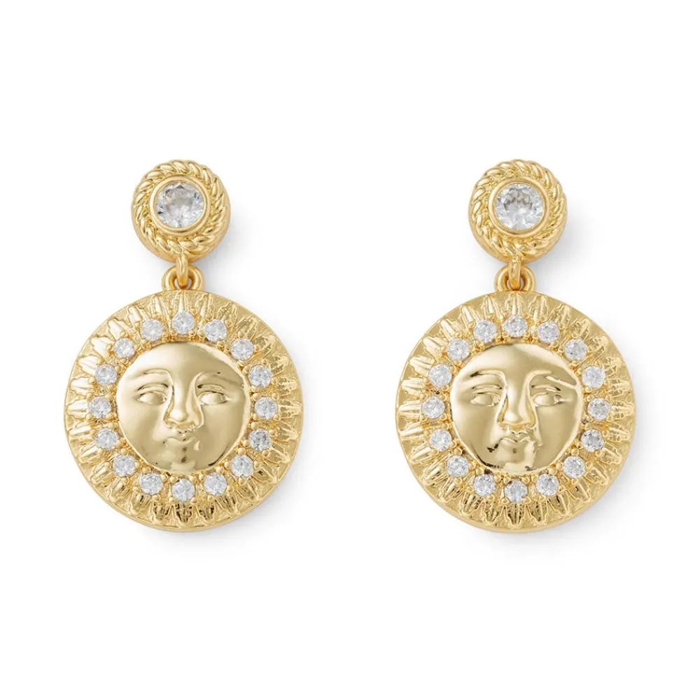 Spanish Day and Night Sun Drop Earrings*The Met Store Online