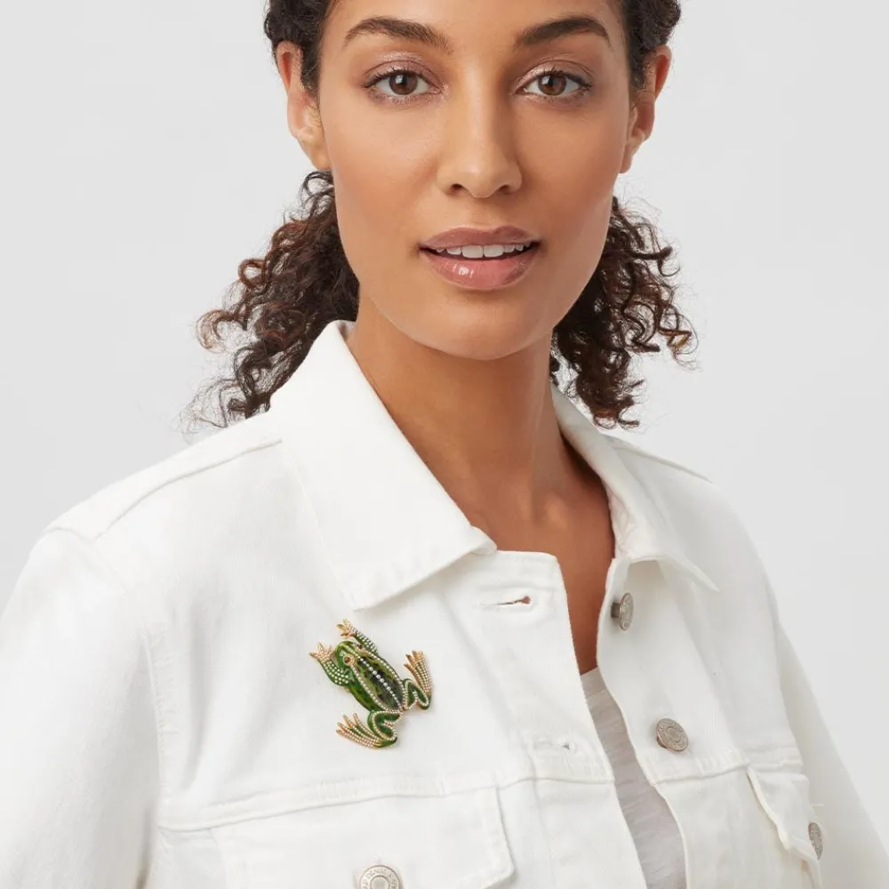 Swiss Frog Brooch*The Met Store Hot