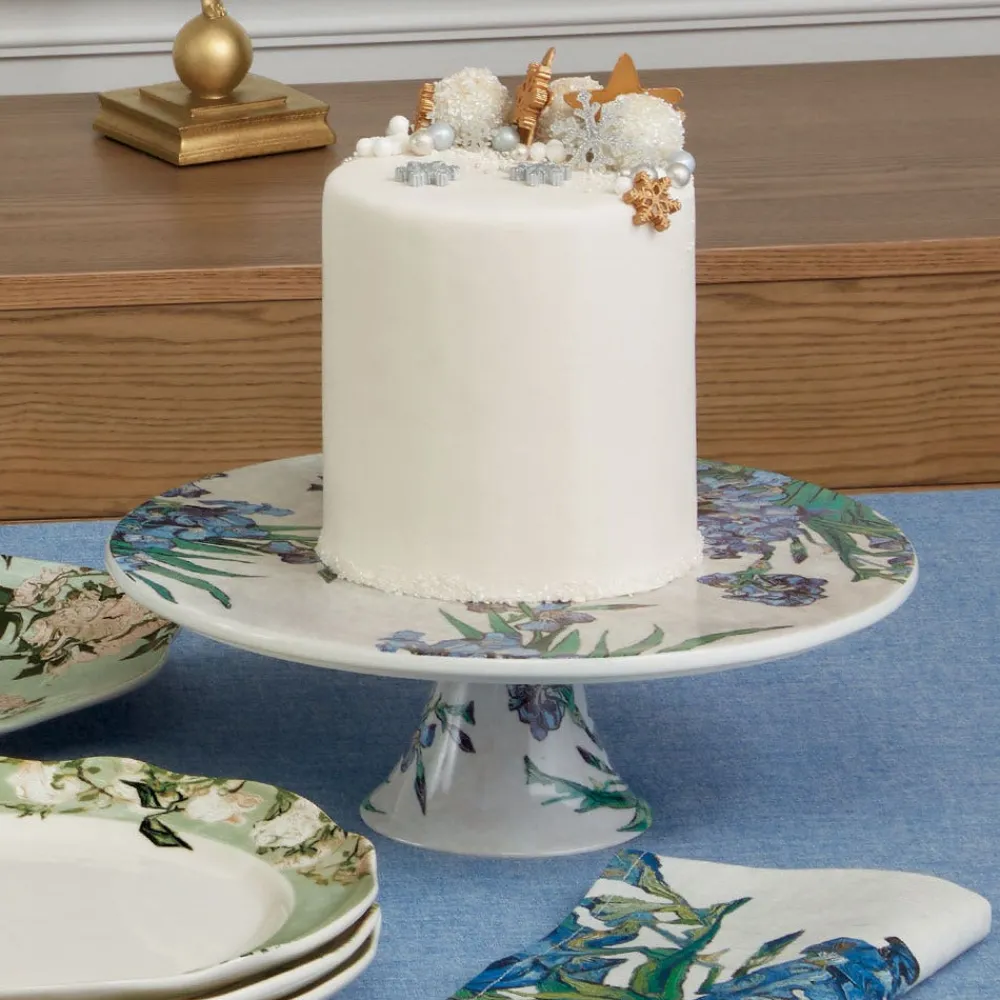 Van Gogh Irises Cake Stand*The Met Store Discount